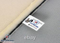 00 GMC Sierra 1500 -Driver Side Lean Back LEATHER Seat Cover Medium Dark Oak Tan