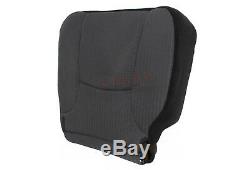 03 04 05 Dodge Ram 1500 2500 Work Truck-Driver Side Bottom Cloth Seat Cover Gray