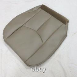 03-07 Chevy 1500-2500-3500-Truck Driver. Bottom Leathe seat cover Med Neutral TAN