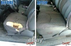 03-07 Chevy Silverado Work Truck -Passenger Side Bottom Cloth Seat Cover Dk Gray