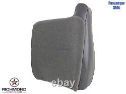 03-07 GMC Sierra Work Truck -Passenger Side Lean Back Vinyl Seat Cover Dark Gray