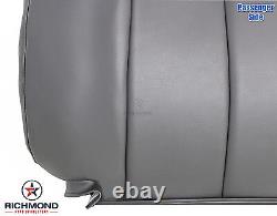 03-07 GMC Sierra Work Truck -Passenger Side Lean Back Vinyl Seat Cover Dark Gray