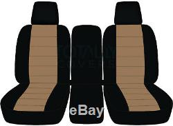 04-10 Ford F-150/F-250/F-350 40-20-40 2-Tone Truck Seat Covers +Console F-Series