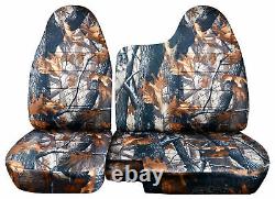 04-12 Chevy Colorado/GMC Canyon 60/40 Camouflage Truck Seat Covers No Armrest