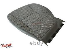 06-08 Dodge Ram 1500 ST Base WORK TRUCK-Driver Side Bottom Cloth Seat Cover Gray