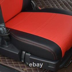 1× Seat Cover for Scania Series G S R P Truck Interior Microfiber Leather