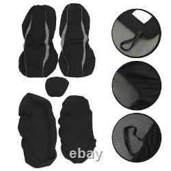 1 Set Car Seat Cover Interior Cover Truck Backrest Headrest Seat Protector Case