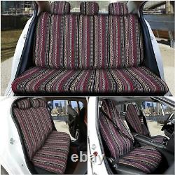 10pcs Universal Seat Covers Saddle Blanket Seat Cover fit for Car SUV Truck
