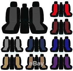 11-20 Ford F-150/F-250/F-350 40-20-40 2-Tone Truck Seat Covers +Console F-Series