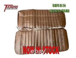 1973-1980 Chevy GMC Truck Bench Seat Cover C10 C20 C30 Saddle Brown