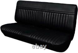 1981-87 GM Pickup Truck Vinyl Bench Seat Upholstery Set Black