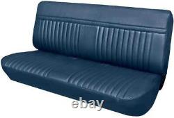 1981-87 GM Pickup Truck Vinyl Bench Seat Upholstery Set Dark Blue