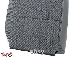 1994-1997 Dodge Ram Work Truck Base -Driver Side Lean Back Cloth Seat Cover Gray