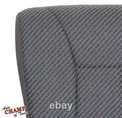 1998 1999 2000 Dodge Ram 2500 Work Truck WithT-Driver Bottom Cloth Seat Cover Gray