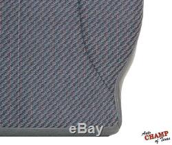 1998-2002 Dodge Ram Work Truck Base -Driver Side Bottom Cloth Seat Cover Gray