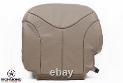 1999-2002 GMC Sierra SLT HD Z71 Driver Side Complete Leather Seat Covers Tan