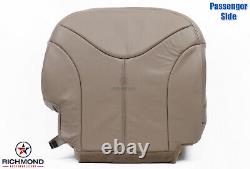 1999-2002 GMC Sierra SLT HD Z71 -Passenger Side Complete Leather Seat Covers Tan