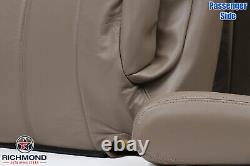 1999-2002 GMC Sierra SLT HD Z71 -Passenger Side Complete Leather Seat Covers Tan