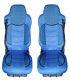 2 Pieces Seat Covers Set for Mercedes MP2 MP3 Actros 2002 2011 RHD LHD Blue