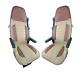 2 Pieces Truck Seat Covers Brown Eco-Leather/Suede for Renault T 2014+ Luxury