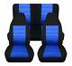 2-Tone Car Seat Covers for ANY Car/Truck/Van/SUV/Jeep Full Set Front Rear 22 CC