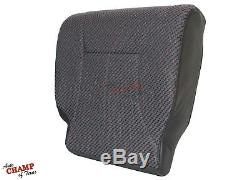 2000 2001 Dodge Ram 1500 Work Truck -Driver Side Bottom Cloth Seat Cover Dk Gray