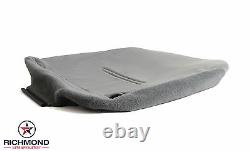 2000 Ford F250 F350 F450 XL Work Truck -Driver Side Bottom Vinyl Seat Cover Gray