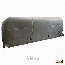 2000 Ford F450 F550 XL Work Truck Bottom Replacment Vinyl Bench Seat Cover Gray