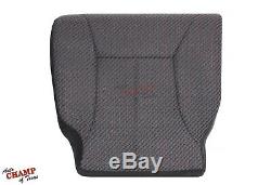 2001 2002 Dodge Ram 3500 Work Truck -Driver Side Bottom Cloth Seat Cover Dk Gray
