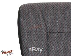 2001 2002 Dodge Ram 3500 Work Truck -Driver Side Bottom Cloth Seat Cover Dk Gray