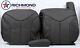 2002 GMC Sierra SLT-Driver Side COMPLETE Replacement Leather Seat Covers Dk Gray