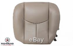 2003 2004 2006 Chevy 2500HD 3500 Work Truck FlatBed Driver VINYL Seat Cover TAN