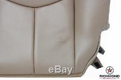 2003 2004 2006 Chevy 2500HD 3500 Work Truck FlatBed Driver VINYL Seat Cover TAN