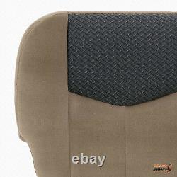 2003 2004 Chevy Avalanche Truck FRONT Passenger Bottom Cloth Seat Cover In TAN