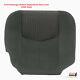 2003 2004 Chevy Avalanche Truck PASSENGER Side Bottom Cloth Seat Cover Dark Gray
