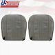 2003-2014 Chevy Express 1500 2500 3500 Van BOTTOMS CLOTH Seat Cover PEWTER GRAY