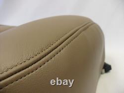2003 Chevy Silverado truck Driver and Passenger Bottom-Leather-Seat-Covers Tan