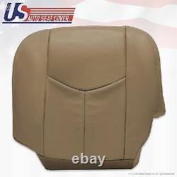 2003 Chevy Silverado truck Driver and Passenger Bottom Leather Upholstery s Tan