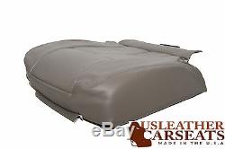 2003 Dodge Ram Truck 1500 Driver Side Bottom Leather Seat Cover Gray