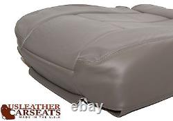 2003 Fits Dodge Ram Truck 1500 Driver Side Bottom Leather Seat Cover Gray