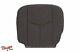 2004 2005 2006 Chevy 1500 Work Truck-Driver Side Bottom Cloth Seat Cover Dk Gray