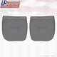 2004 2005 Ford F350 XL Work Truck Driver & Passenger Bottom Vinyl Seat Cover GRY