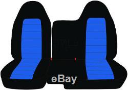 2004-2012 Chevy Colorado/GMC Canyon 60/40 2-Tone Truck Seat Covers No Armrest