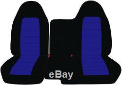 2004-2012 Chevy Colorado/GMC Canyon 60/40 2-Tone Truck Seat Covers No Armrest