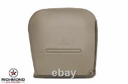 2005 2006 Ford F250 F350 XL Work Truck -Driver Side Bottom Vinyl Seat Cover Tan