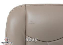 2005 Chevy 2500HD 3500 Work Truck Welding Bed-Driver Bottom VINYL Seat Cover TAN