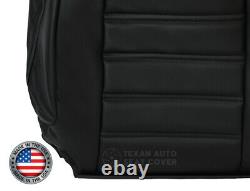2005 Hummer H2 Luxury SUV SUT Truck Driver Lean Back Leather Seat Cover Black