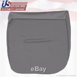 2006 2007 Ford F350 XL Work Truck Driver & Passenger Bottom Vinyl Seat Cover GRY