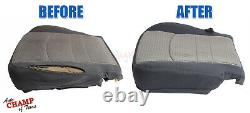 2006-2008 Dodge Ram 1500 SLT QUAD-CAB Driver Side Bottom Cloth Seat Cover Gray