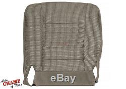 2006-2008 Dodge Ram WORK TRUCK Base ST -Driver Side Bottom Cloth Seat Cover Tan
